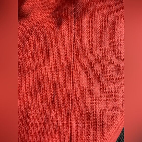 J. Crew Factory Collarless Coat Coral - Picture 6 of 8